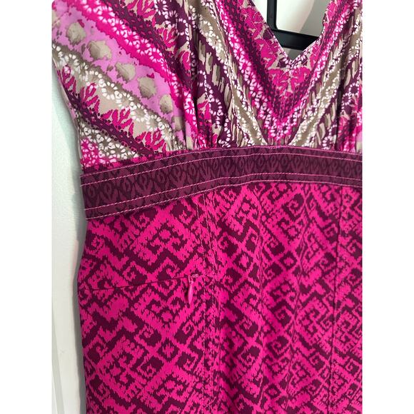 Athleta Women's sz 0 Javari Pink Dress Halter Outdoors Hiking Tennis Active - Picture 4 of 8